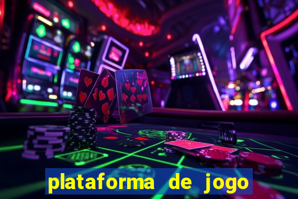 plataforma de jogo nova pagando